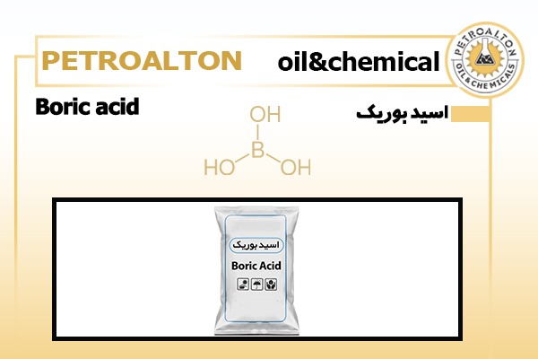 ساختار مولکولی اسید بوریک